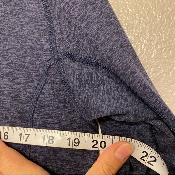 Saucony Men's Triumph 3D 1/2 Zip fleece lined running top jacket pullover blue S - Picture 11 of 12